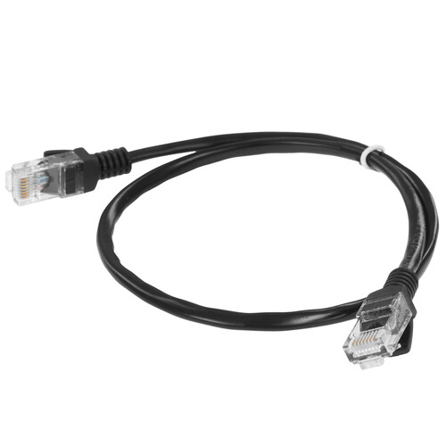 Купить Патч-корд Гарнизон PC-UTP-5e-0.5-BK  9956738. Характеристики, отзывы и цены в Донецке