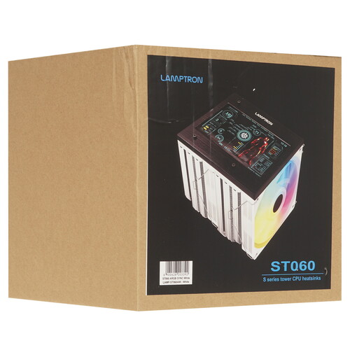 Купить Кулер для процессора Lamptron ST060 ARGB  5615374. Характеристики, отзывы и цены в Донецке