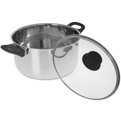 Купить Кастрюля Appetite Polly HU14573 5.7 л 24 см серый  9294709. Характеристики, отзывы и цены в Донецке
