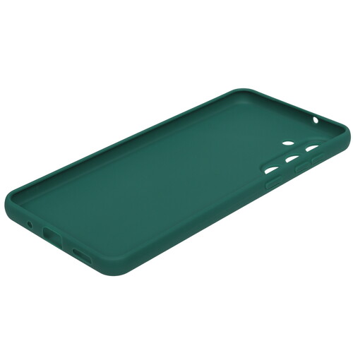Купить Накладка  BoraSCO Silicone Case для Samsung Galaxy M55 зеленый  5612817. Характеристики, отзывы и цены в Донецке