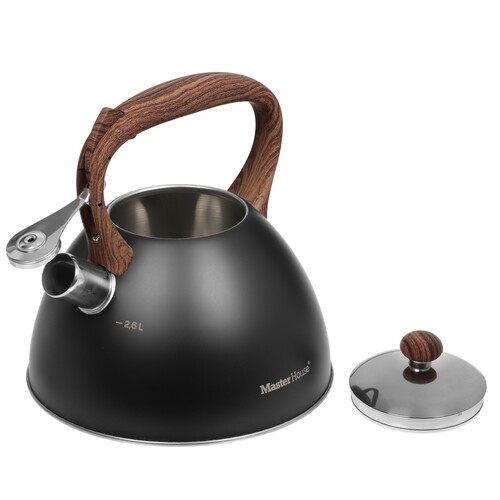 Купить Чайник для плиты Master House Marco 75332 черный  5451867. Характеристики, отзывы и цены в Донецке