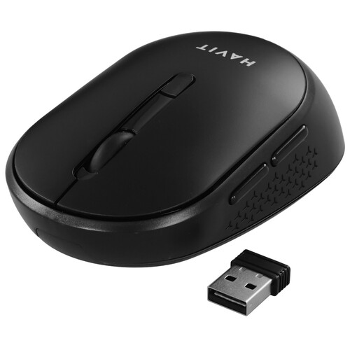 Купить Мышь беспроводная Havit MS78GT  черный  9202181. Характеристики, отзывы и цены в Донецке