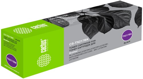 Купить Картридж лазерный Cactus CS-TN217BK черный, с чипом  5303626. Характеристики, отзывы и цены в Донецке