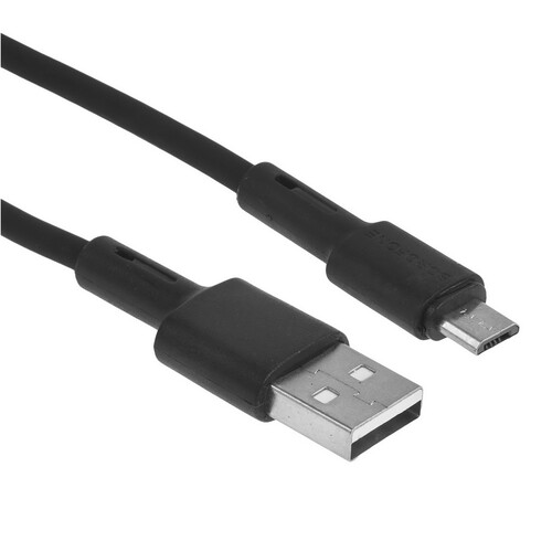 Купить Кабель плоский Borofone micro USB - USB 2.0 Type-A черный 1 м  9244418. Характеристики, отзывы и цены в Донецке