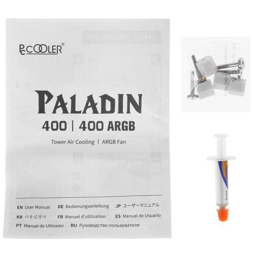 Купить Кулер для процессора PCCooler Paladin 400 ARGB  5454471. Характеристики, отзывы и цены в Донецке