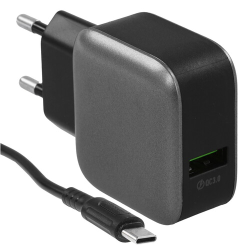 Купить Сетевое зарядное устройство Borofone BAS52A черный  5609297. Характеристики, отзывы и цены в Донецке