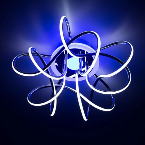 Купить Люстра Citilux Джемини Смарт CL229A151E RGB белый  5499117. Характеристики, отзывы и цены в Донецке