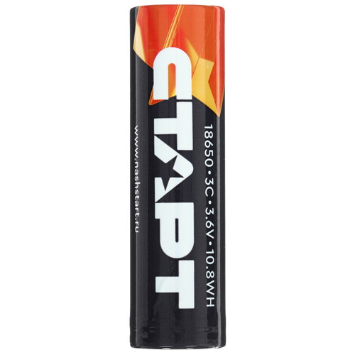 Купить Аккумулятор СТАРТ INR18650 3000 мА*ч  9250995. Характеристики, отзывы и цены в Донецке