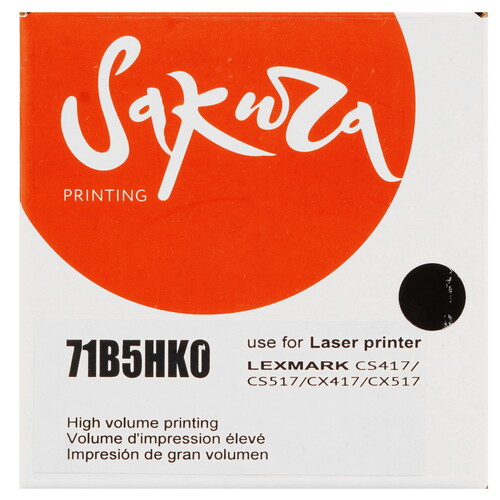 Купить Картридж лазерный SAKURA 71B5HK0 черный  5363509. Характеристики, отзывы и цены в Донецке