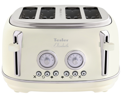 Купить Тостер TESLER TT-445 бежевый  9913740. Характеристики, отзывы и цены в Донецке