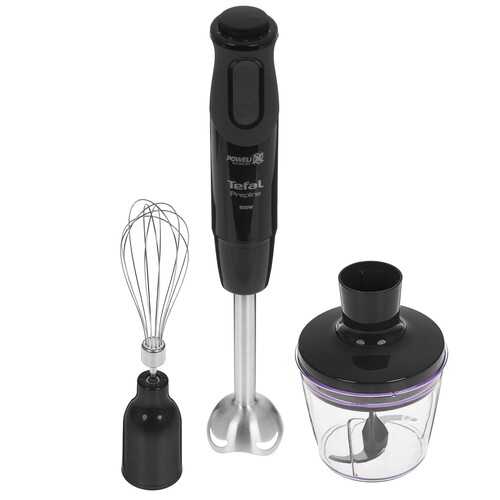 Купить Блендер погружной Tefal Prepline HB64F810 черный  5601910. Характеристики, отзывы и цены в Донецке