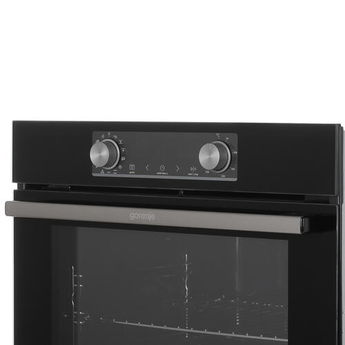 Купить Электрический духовой шкаф Gorenje BOX6737E01BG черный  5050618. Характеристики, отзывы и цены в Донецке