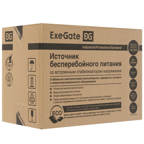 Купить ИБП ExeGate SpecialPro Smart LLB-2200.LCD.AVR.EURO.RJ  5361031. Характеристики, отзывы и цены в Донецке
