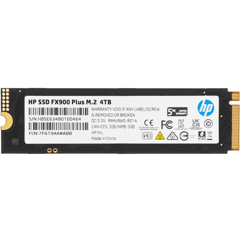 Купить 4000 ГБ M.2 NVMe накопитель HP FX900 plus  5454019. Характеристики, отзывы и цены в Донецке