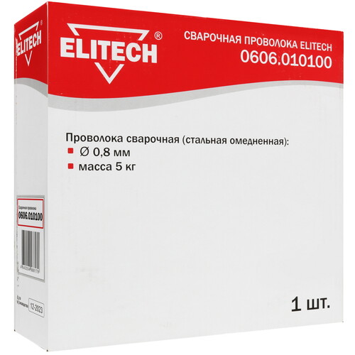 Купить Сварочная проволока Elitech 0606.010100  9107008. Характеристики, отзывы и цены в Донецке