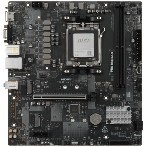 Купить Материнская плата MSI PRO B840M-B  5629999. Характеристики, отзывы и цены в Донецке