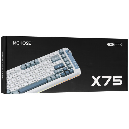 Купить Клавиатура  проводная + беспроводная Mchose X75  9211680. Характеристики, отзывы и цены в Донецке