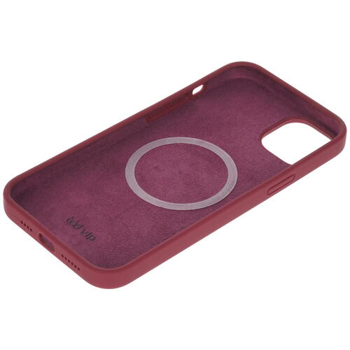 Купить Накладка  VLP Liquid Silicone Case with MagSafe для Apple iPhone 14 Plus бордовый  5069636. Характеристики, отзывы и цены в Донецке
