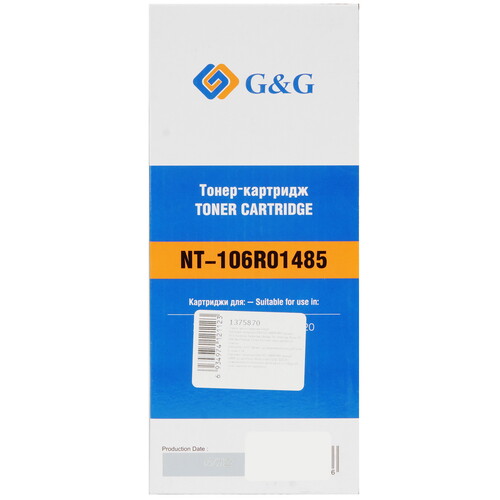 Купить Картридж лазерный G&G NT-106R01485 черный  0186759. Характеристики, отзывы и цены в Донецке