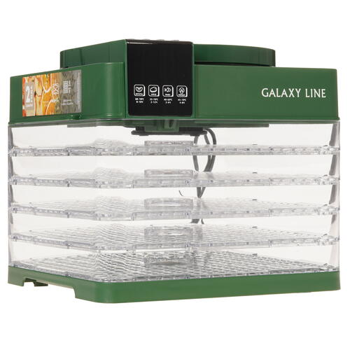 Купить Сушилка для овощей и фруктов GALAXY LINE GL 2630 зеленый зеленый  9061359. Характеристики, отзывы и цены в Донецке