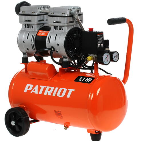 Купить Компрессор поршневой безмасляный Patriot WO 24-160  1229149. Характеристики, отзывы и цены в Донецке