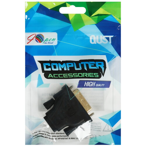 Купить Переходник  iOpen HDMI - DVI-D  5471593. Характеристики, отзывы и цены в Донецке