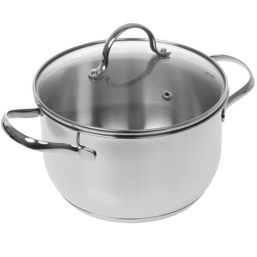 Купить Кастрюля Aceline Crystal A3CA351 3.5 л 20 см серебристый  4744789. Характеристики, отзывы и цены в Донецке