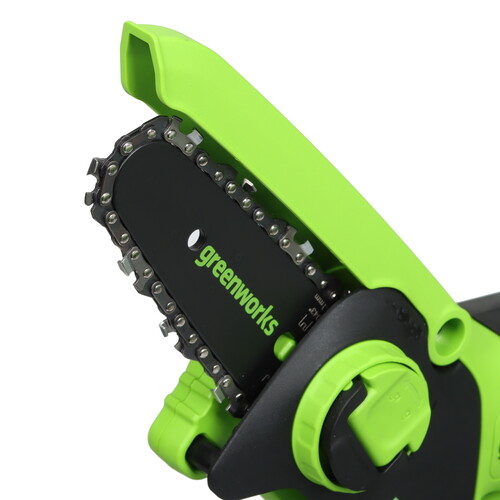Купить Аккумуляторная цепная пила GreenWorks G24MCS10K2  шина - 10 см (4")  5467654. Характеристики, отзывы и цены в Донецке