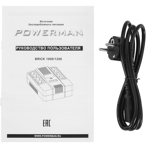 Купить ИБП Powerman BRICK 1000  9918164. Характеристики, отзывы и цены в Донецке