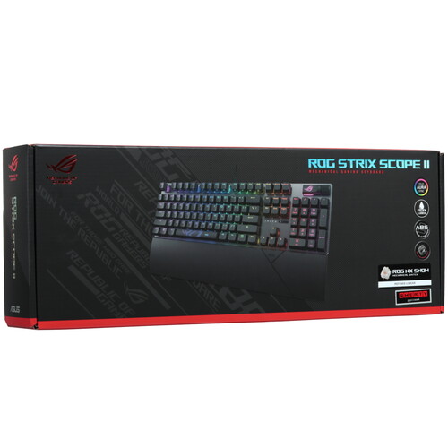 Купить Клавиатура проводная ASUS ROG Strix Scope II  5498885. Характеристики, отзывы и цены в Донецке