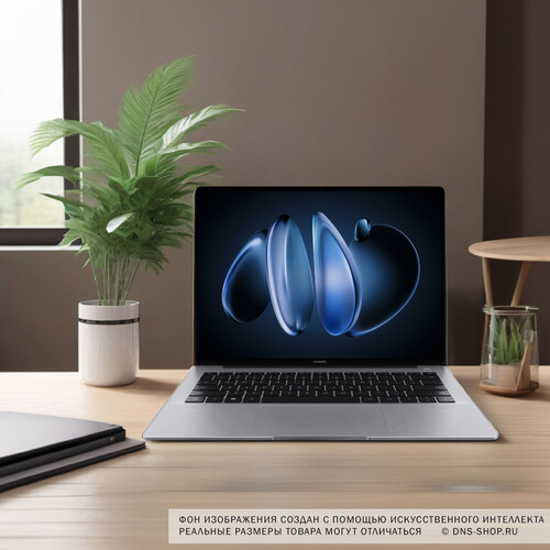 Купить 14.2" Ноутбук HUAWEI MateBook 14 FLMH-X серый  5460095. Характеристики, отзывы и цены в Донецке