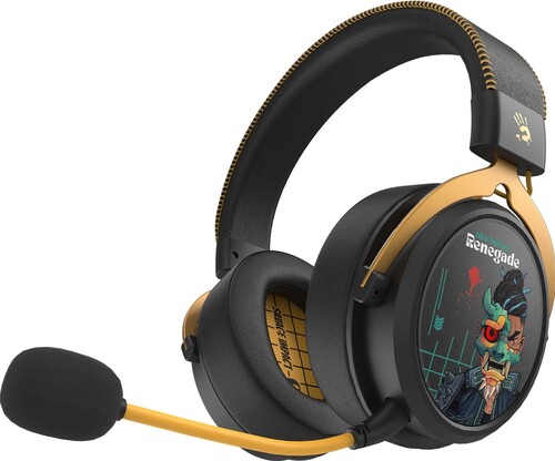 Купить Беспроводные/проводные наушники A4Tech Bloody MR595 черный 2024  5605380. Характеристики, отзывы и цены в Донецке