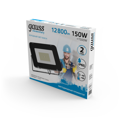 Купить Прожектор Gauss 691511150  9126736. Характеристики, отзывы и цены в Донецке