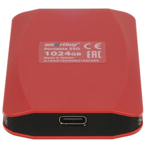 Купить 1000 ГБ Внешний SSD Smartbuy Aqous A1 [SB001TB-A1R-U31C]  5312157. Характеристики, отзывы и цены в Донецке
