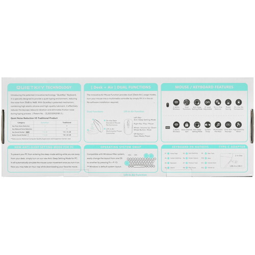 Купить Клавиатура+мышь беспроводная   A4Tech Fstyler FG3200 Air 2 синий  5495131. Характеристики, отзывы и цены в Донецке