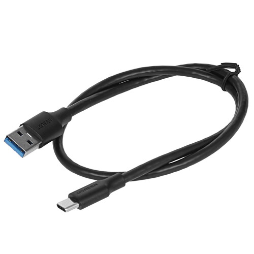 Купить Кабель круглый Ugreen USB Type-C - USB 3.2 Gen 1 Type-A черный 0.5 м  9155057. Характеристики, отзывы и цены в Донецке