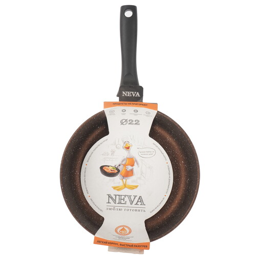 Купить Сковорода НМП Neva Granite Brown NGB122  9150146. Характеристики, отзывы и цены в Донецке