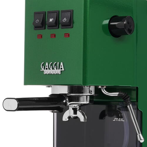 Купить Кофеварка рожковая Gaggia Classic Evo Green RI9481/17 зеленый  9066662. Характеристики, отзывы и цены в Донецке