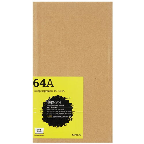 Купить Картридж лазерный T2 TC-H64A черный, с чипом  7939542. Характеристики, отзывы и цены в Донецке