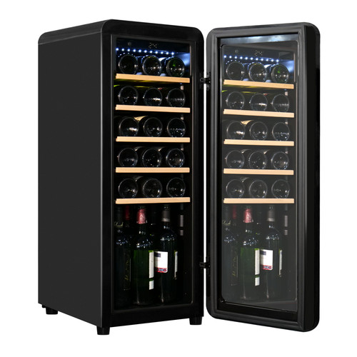 Купить Винный шкаф Tesler CWC-248 черный  9259465. Характеристики, отзывы и цены в Донецке