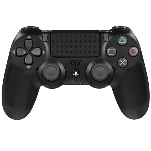Купить Геймпад беспроводной/проводной Sony PlayStation DualShock 4 (Ver.2) черный  5636301. Характеристики, отзывы и цены в Донецке