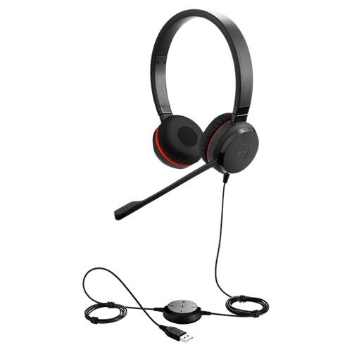 Купить Проводные наушники Jabra EVOLVE 20 SE Stereo MS черный  5362380. Характеристики, отзывы и цены в Донецке