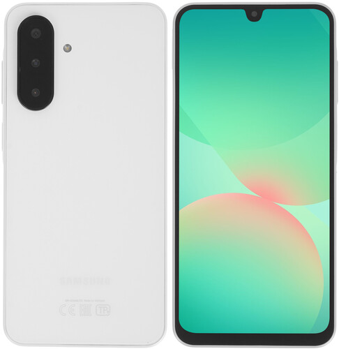 Купить 6.7" Смартфон Samsung Galaxy A26 256 ГБ белый  5620549. Характеристики, отзывы и цены в Донецке