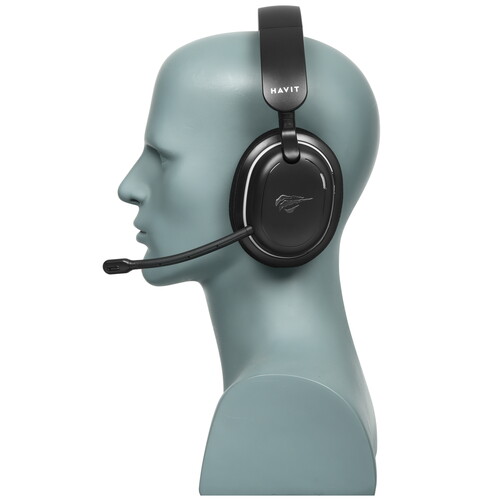 Купить Беспроводные/проводные наушники HAVIT FUXI-H7 черный 2025  9271078. Характеристики, отзывы и цены в Донецке