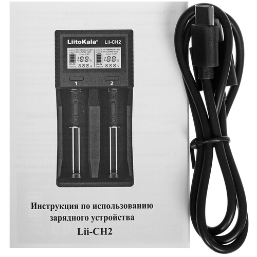 Купить Зарядное устройство LiitoKala Lii-CH2  9212378. Характеристики, отзывы и цены в Донецке