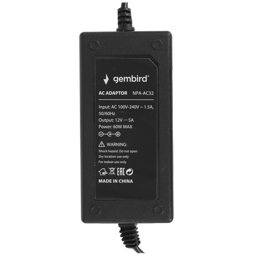 Купить Адаптер питания сетевой Gembird NPA-AC32  9296743. Характеристики, отзывы и цены в Донецке