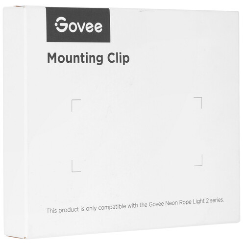 Купить Зажим Govee Neon Rope Light Clips белый  5488145. Характеристики, отзывы и цены в Донецке