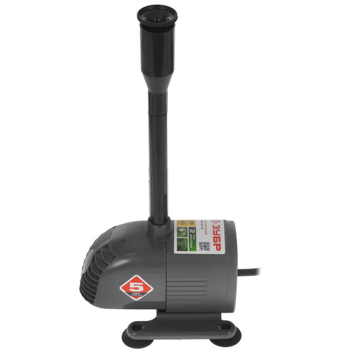 Купить Насос фонтанный Зубр ЗНФЧ-20-1.6 [для чистой воды, напор 1,6 м, насадки: колокольчик, каскад, 28 Вт, 20 л/мин]  5308117. Характеристики, отзывы и цены в Донецке