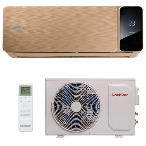 Купить Кондиционер настенный сплит-система GoldStar GSACI-12HN1 золотистый  9228778. Характеристики, отзывы и цены в Донецке