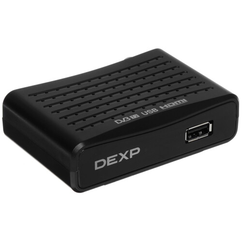 Купить Приставка для цифрового ТВ DEXP HD mini 32 черный  5610361. Характеристики, отзывы и цены в Донецке